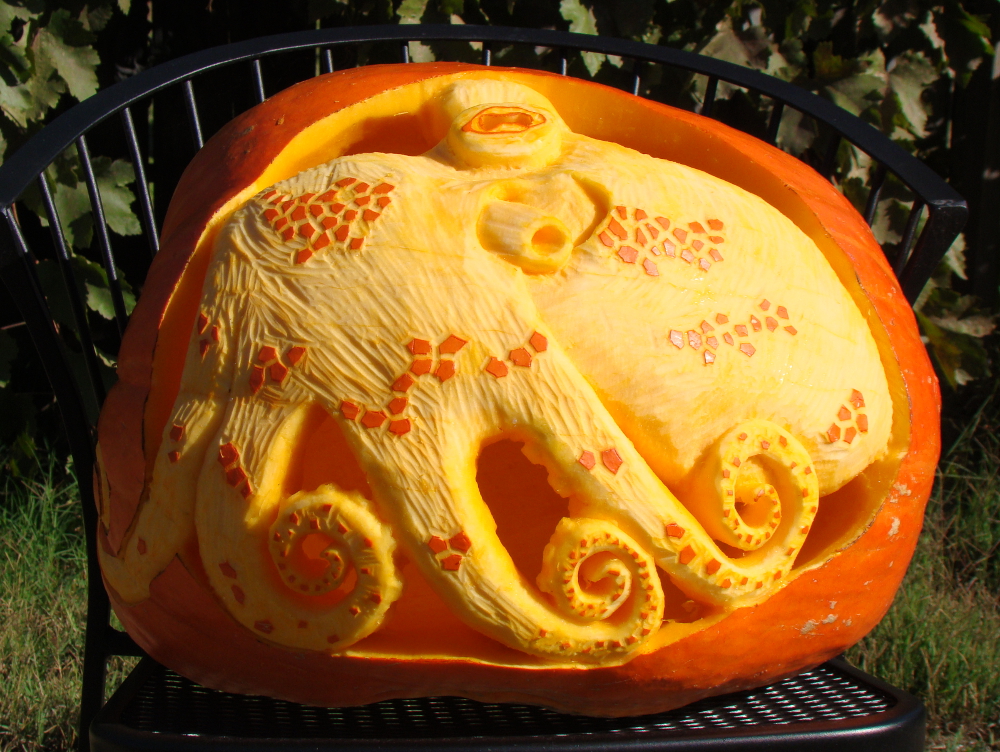 Octopus pumpkin